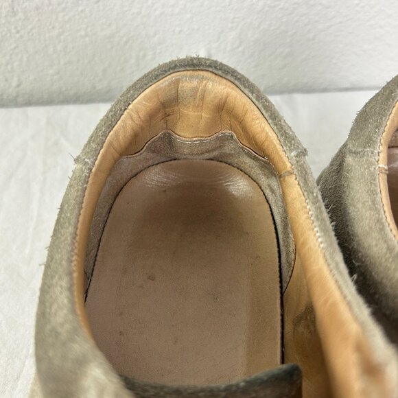 Suitsupply Gray Suede Men's Shoes Size 9 US - Picture 3 of 11